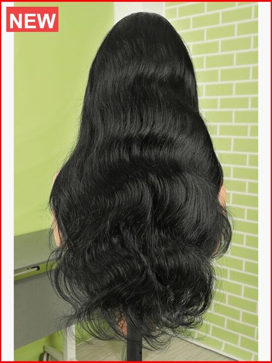 13x6 HD Lace Frontal Wig 250% Density Body Wave Human Hair Ultra-thin Skinlike main image 4